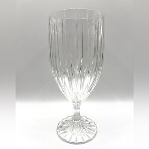Mikasa Park Lane Iced Tea Clear Crystal Glass Goblet 14 oz 7.2 in Height